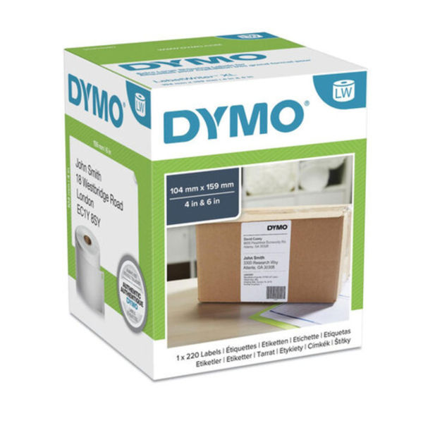 Picture of DYMO LABEL WRITER XL LABELS 104MM X 159MM